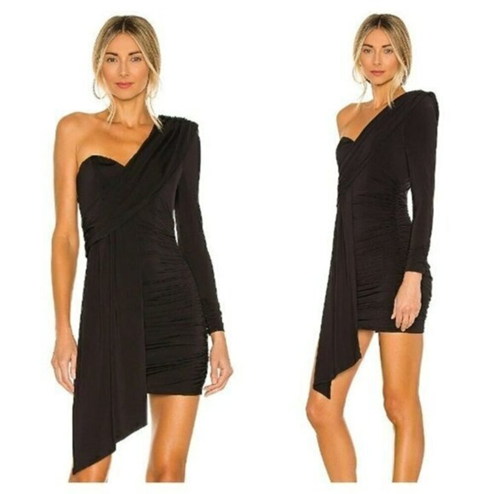 Michael Costello x REVOLVE Carmen Dress - Black